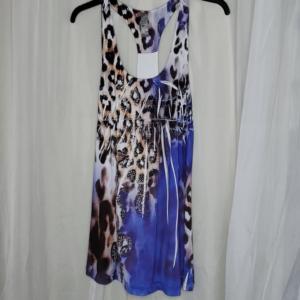 Animal print dress